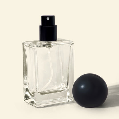 Perfume Bottles Wholesale - 30ml Victor + Black Spherical/Round Top