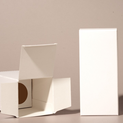 Unprinted Perfume Box- 50ml Senso Bottle Packaging with Inner Holder- Perfume Boxes Wholesale