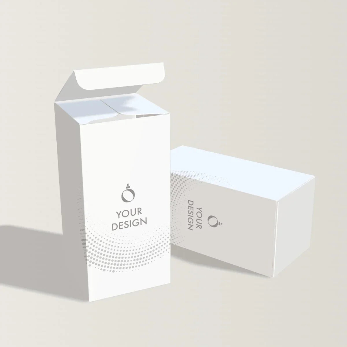 Unprinted 50ml/1oz Ombre Bottle Packaging - Perfume Boxes Wholesale
