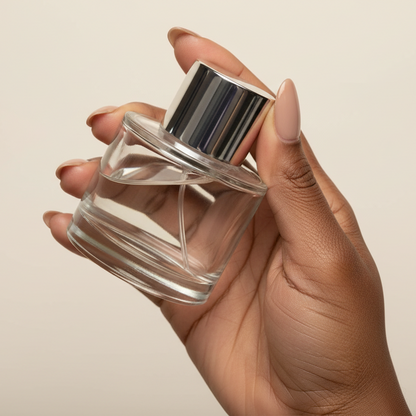 50ml Ombre Perfume Bottle with Silver Spray & Cap